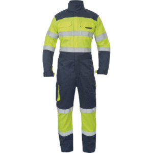 Reflexná pracovná kombinéza Cerva Multinorm Stroke FR HV - veľkosť: 4XL Reflexná pracovná kombinéza Cerva Multinorm Stroke FR HV - veľkosť: 4XL